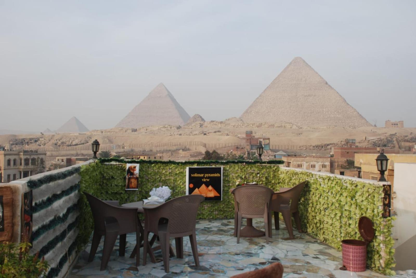 Pyramids Show Hotel Kafret el-Gabal Exterior foto